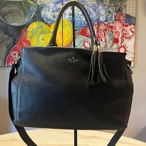 Kate Spade Atwood Place Larson Leather Satchel / Crossbody